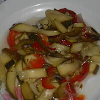 Kolorowa  sałatka na zimę