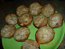 Fot. Satina, Muffiny gruszkowo- bananowe