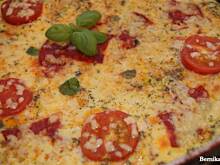 Fot. bernika, Frittata z szynką, papryką i pomidorkami
