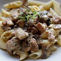 Gulasz w sosie smietanowo-cytrynowym