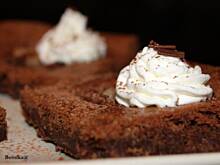 Fot. bernika, Czekoladowe kwadraciki z gruszką