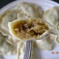 Pierogi z kapusta i grzybami