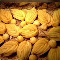 Ciasto kruche z połówkami Jabłek - Marysieńkowe