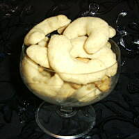 Rogaliki orzechowo - waniliowe