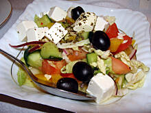 Fot. bahus, Sałatka z fetą
