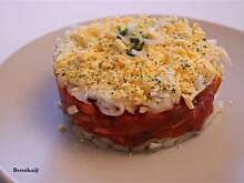 Fot. bernika, Torcik śledziowy na pomidorową nutę