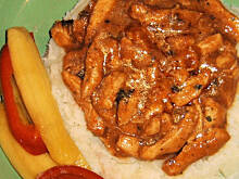 Fot. mariola2000, Potrawka z kurczaka w sosie imbirowym wg M&Ł