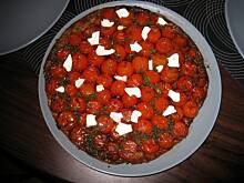 Fot. MoniaKociara, Pomidorowa tarta tatin