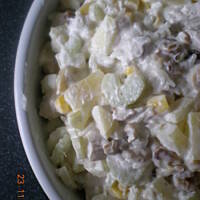 Salatka z kurczakiem na slodko