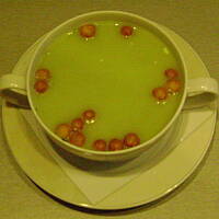 Zupa szpinakowo-serowa