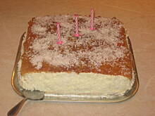 Fot. anik_p, Placek z dżemem brzoskwiniowym ap