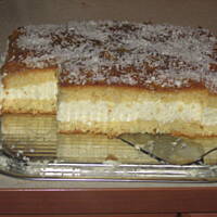 Placek z dżemem brzoskwiniowym ap