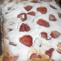 Ciasto truskawkowe - ucierane