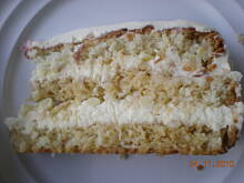 Fot. kasia1977, Tort kokosowy z kremem z mascarpone