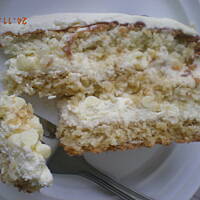 Tort kokosowy z kremem z mascarpone