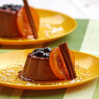 Deser czekoladowy z kandyzowanymi owocami