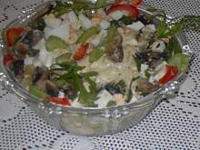 Fot. Teresa.Marcjan, Sałatka z fasolki szparagowej z pieczarkami