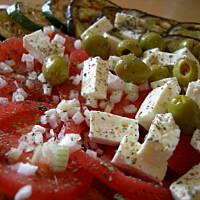 Sałatka z grillowanych warzyw "L’été indien"