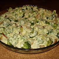 Brokuły pod serową pierzynką