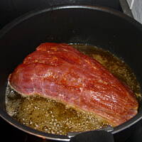 Wołowa pieczeń z oliwkami!