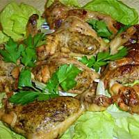 Skrzydełka a la żabie udka