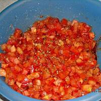 Bruschette al pomodoro.