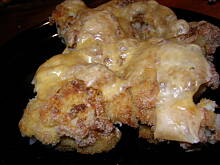 Fot. olusia23, Kalafior panierowany zapiekany z serem