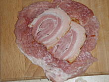 Fot. bronislawa70, schabowy kwiat z pieczarkami