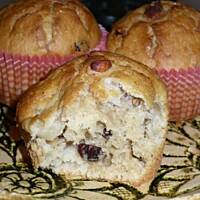 Muffinki z piernikową nutką, bakaliami i jabłkiem