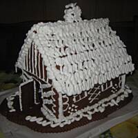 Chatka i choinka z piernika