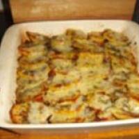 Zapiekanka z mięsem mielonym ziemniakami