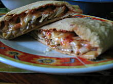 Fot. leniszcze, pieróg calzone