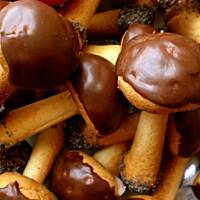 Grzybki w czekoladzie