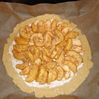 Rustykalna tarta z jabłkami