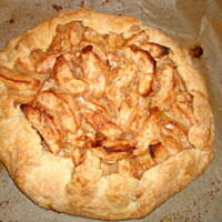 Rustykalna tarta z jabłkami