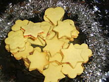 Fot. joannaantoni, Ciasteczka kruche sklejane marmoladą