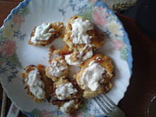 Fot. Kolorowa75, placuszki pikantne z sera i ziemniaków