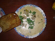 Fot. Kolorowa75, zupa serowo - pieczarkowa z pulpecikami mięsnymi