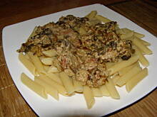 Fot. Beataria, Borowiki smażone w sosie śmietanowym przepisu Beatarii