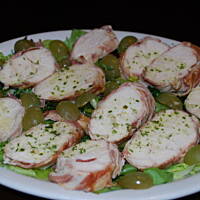 Pierś zawijana w boczku