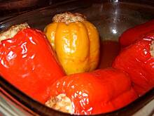 Fot. Acha, papryka nadziewana mięsem