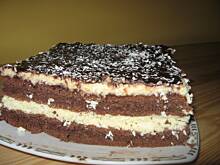 Fot. fajna_ania, Ciasto z kremem kokosowym