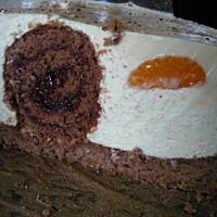 serniczek na zimno z roladą