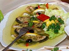 Fot. niebieska-różyczka, Łosoś w galarecie mocno koperkowy