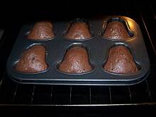 Fot. bmack, Mufinki czekoladowo-orzechowe