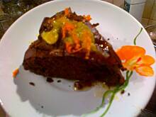 Fot. kaha87ha, Dietetyczne ciasto czekoladowe z nutką pomarańczy a'la "Rewolucje na talerzu"