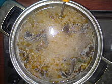 Fot. Kolorowa75, zupa grzybowa na wędzonym boczku