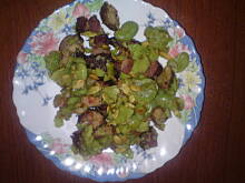 Fot. Kolorowa75, Bób z boczkiem i pestkami dyni