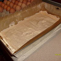 Sernik na kremówkach