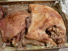Fot. ewka63, Pieczony indyk faszerowany mielonym mięsem